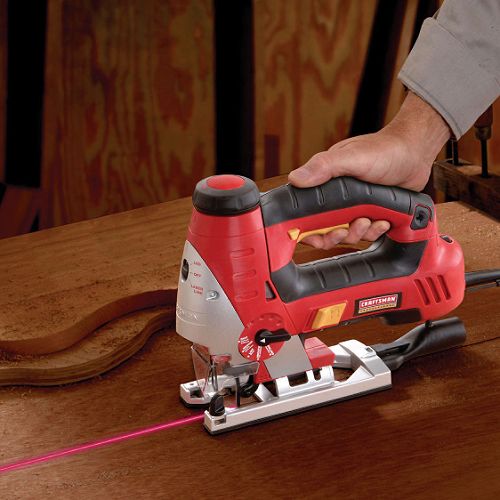 Craftsman Professional Laser Trac 2-in-1 Jig saw with LED