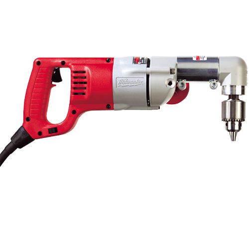 Milwaukee 7.0 amp Right Angle Drill, Variable Speed - 3107-6