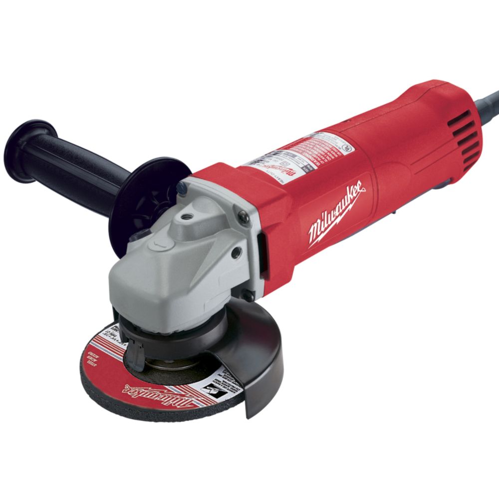 Milwaukee Computer Services on Milwaukee 4 1 2 In  Right Angle Grinder  8 5 Amp Reviews   Mysears