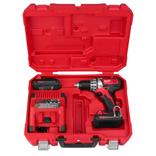 Milwaukee 18 volt Li-ion Compact Drill Kit - 2601-22