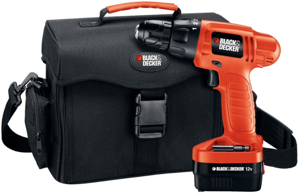Black & Decker 12 volt Drill/Driver Project Kit
