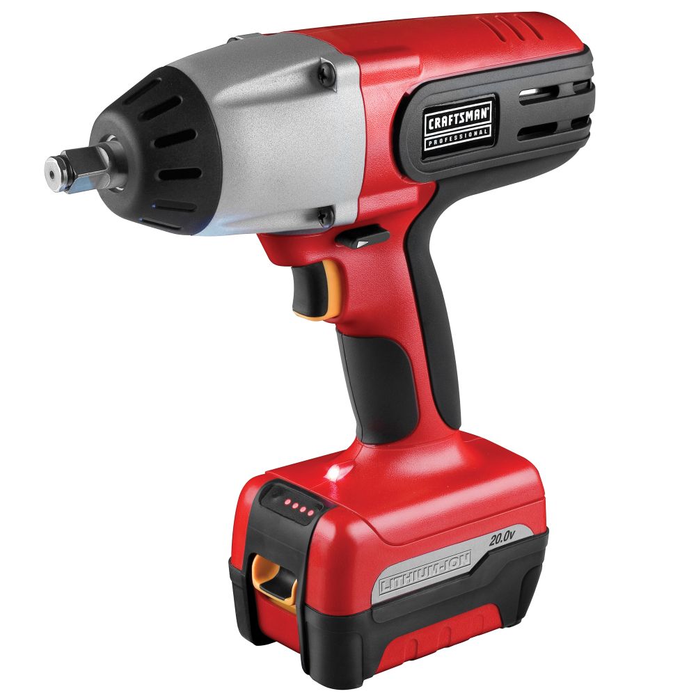Craftsman Professional 20.0 Volt Lithium-Ion 1/2-Inch Impact Wrench