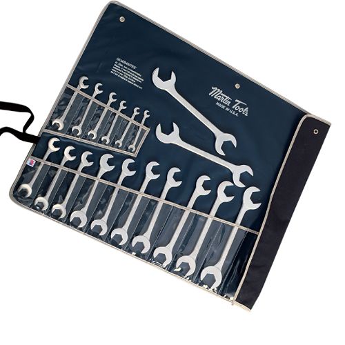 Martin Tool & Forge 18 pc. 15 and 60 Degree Angle Hydraulic Wrench Set, Metric by 