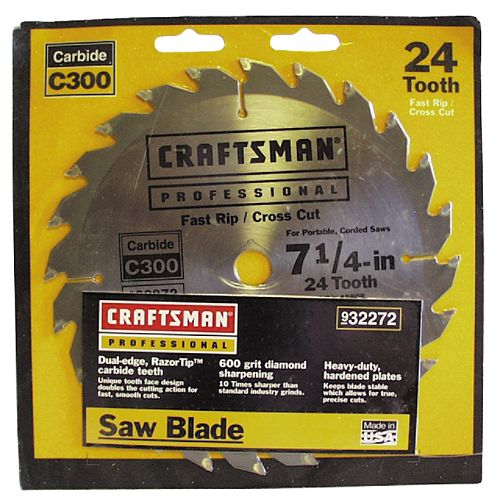 Craftsman Professional 7-1 4 in. Carbide Blade - 24T - 32272 