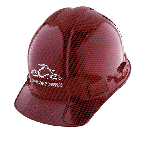 Orange County Chopper Hard Hat - Red - 93207
