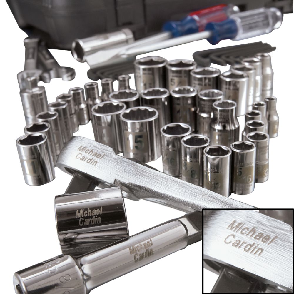 Craftsman 53 pc. Easy-To-Read Mechanics Tool Set, Personalized