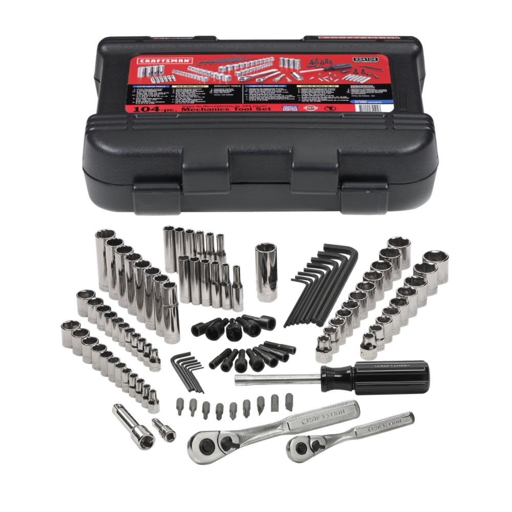 Craftsman 104 pc. Mechanics Tool Set