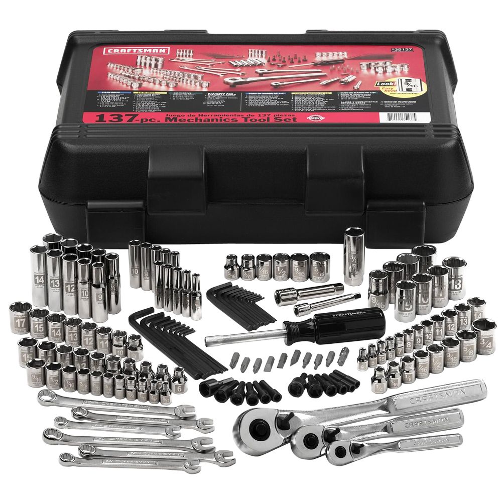 137-Piece Craftsman Mechanic's Set $72