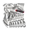 83 pc. Fully Polished Ratcheting Tool Set