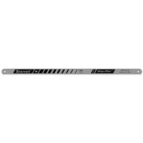 Starrett 12 in. Starrett Grey-Flex Carbon Steel Hacksaw Blades, 24 TPI