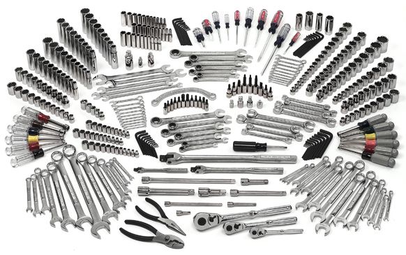393 pc. Mechanics Tool Set