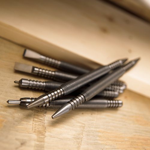 Noxon 6-piece Combination Metal/Woodworking Punch/Chisel Set - MWPC1204 Best Price