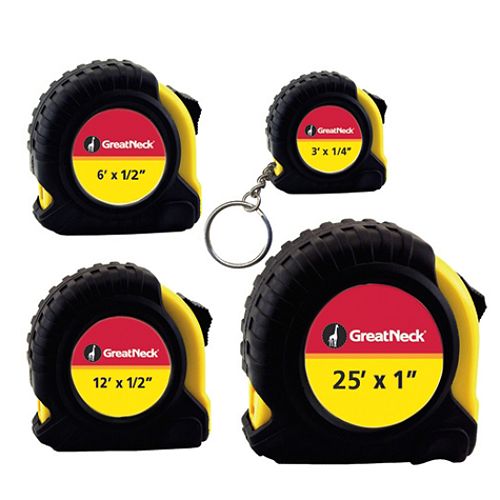 Great Neck 4 pc. Tape Measure Combo - 3024
