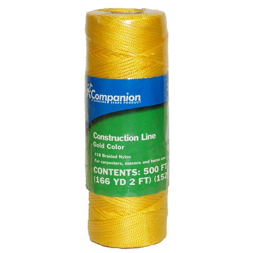 Companion 500 ft. Construction Line, Gold - 37643
