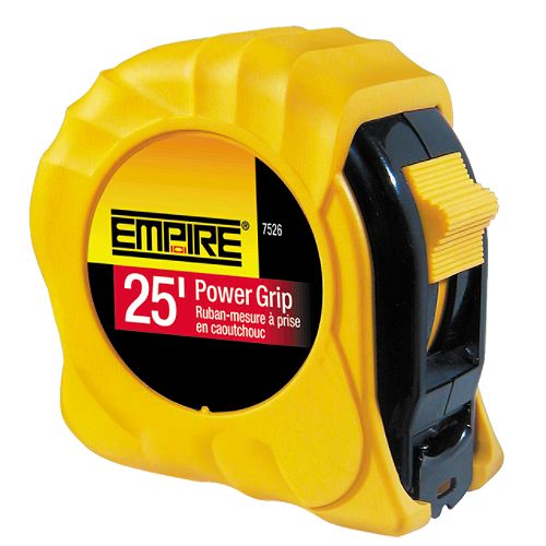 Empire 25 ft. Steel Power Grip Tape with Fractional Graduations - 39165 Best Price