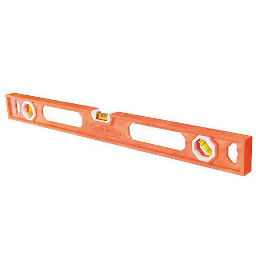 Companion 24 in. Level  Molded  High-Visibility Neon - 39805 Best Price