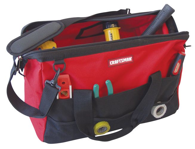  Electrician Tool  on Craftsman 18 In Large Mouth Tool Carrier Best Bag Yet Better Than