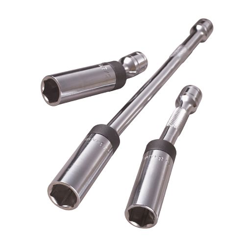 KD Tools 3 pc. 5 8 in. Extended Universal Spark Plug Socket Set - KDS41740