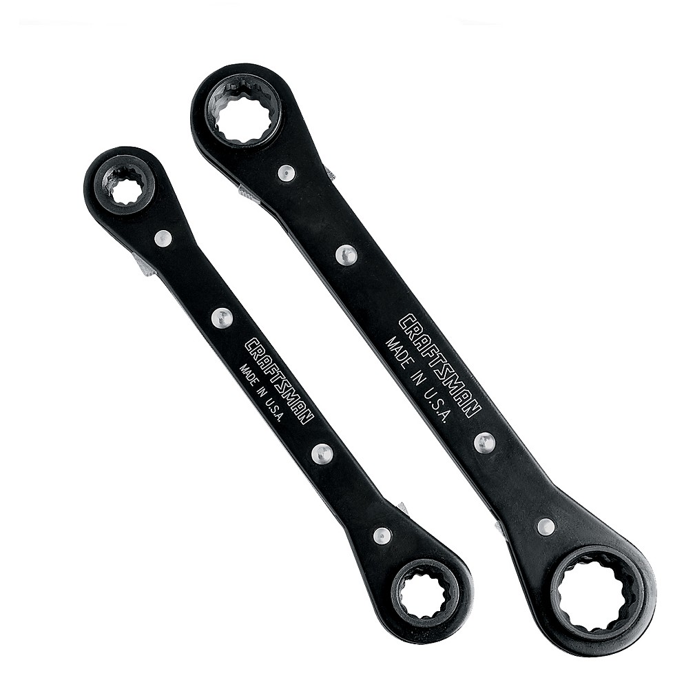Craftsman 2 pc. Ratcheting Dual Box End Wrench Set, Standard $19.99