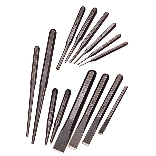 Craftsman 14 pc. Punch, Chisel and Lineup Tool Set