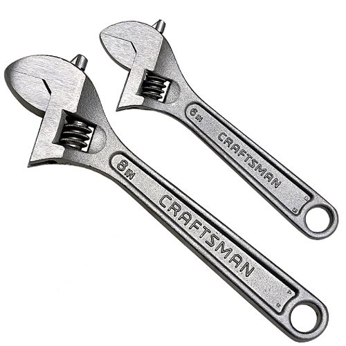 Craftsman 2 pc. Adjustable Wrench Set - 44011