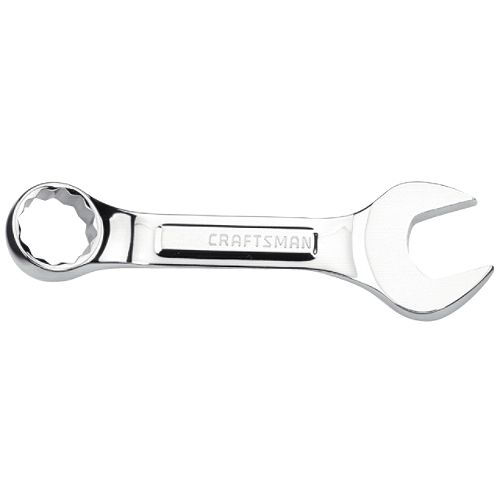 Craftsman Professional 1/2 in. Full Polish Stubby Wrench  12 pt. Combination - 44105 Best Price