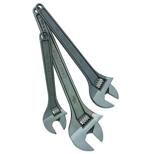 Craftsman 3 pc. Adjustable Wrenches, Giant Size Industrial - 44652