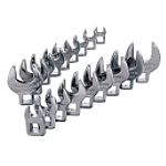 Click here to buy Craftsman 18 pc. Standard and Metric Crowfoot Wrench Set and 3 pc. Extension Bar Set by Danaher Tool Group.