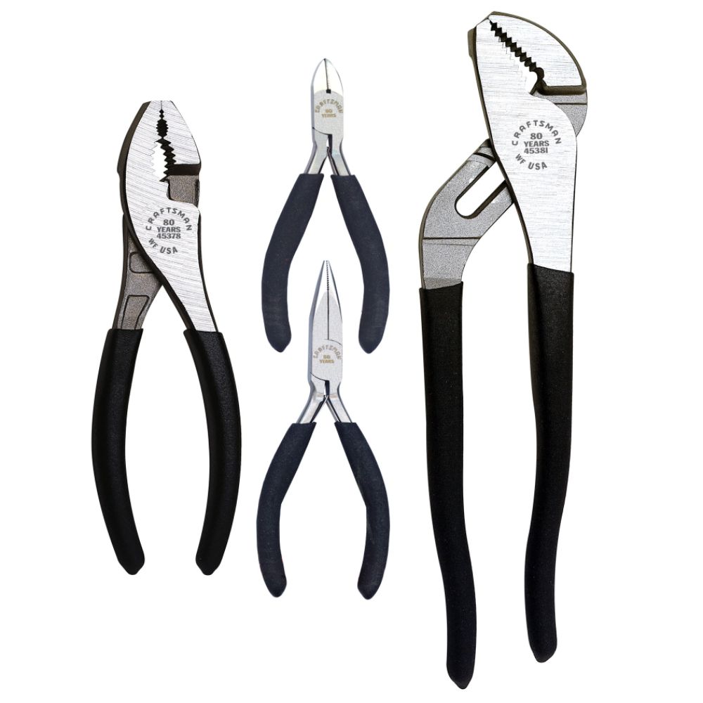 Craftsman 4 pc. Pliers Set, 80th Anniversary