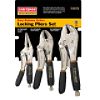 3 pc. Pliers Set, Locking