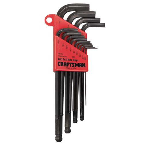 Craftsman 13 pc. Standard Ball End Hex Key Set - 46754