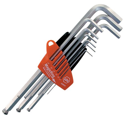 Wiha 9 pc. L-Key Hex Set with Molded Case