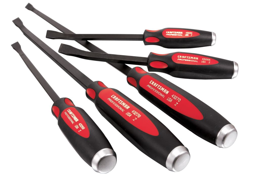 Craftsman Professional 5 pc. Curved Blade Pry Bar Set