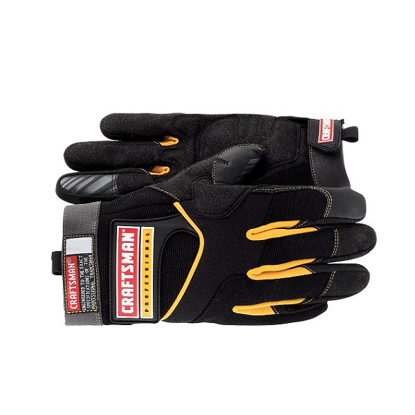 Craftsman Black Mechanics Glove, Medium