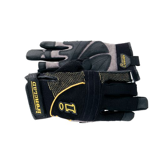 Ironclad Framers Work Gloves  Black/Gray-Large - 48061 Best Price