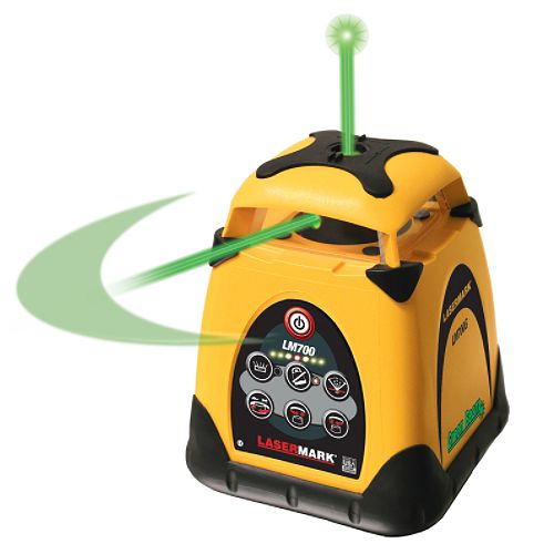 Lasermark Electronic Self-Leveling Green Beam Rotary Laser - LM700G