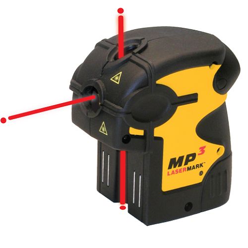 Lasermark 3-Beam Self-Leveling Laser Level, MP3 - 58-MP3