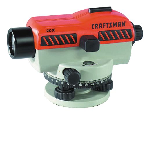Craftsman 20X Automatic Level Outfit, 200 ft. Range - 49131