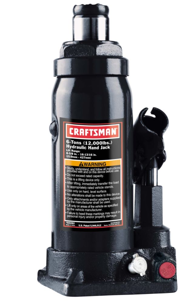Craftsman 6 ton Hydraulic Jack