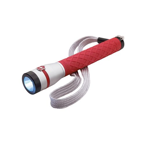 Victorinox Red Rubber Grip LED Flashlights - V2C-RR
