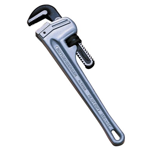 Rothenberger 14 in. Pipe Wrench  2 in. Capacity  Aluminum - 70160 Best Price