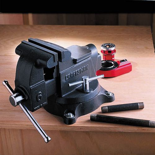 Craftsman 6 in. Bench Vise, Heavy-Duty Industrial - 51872