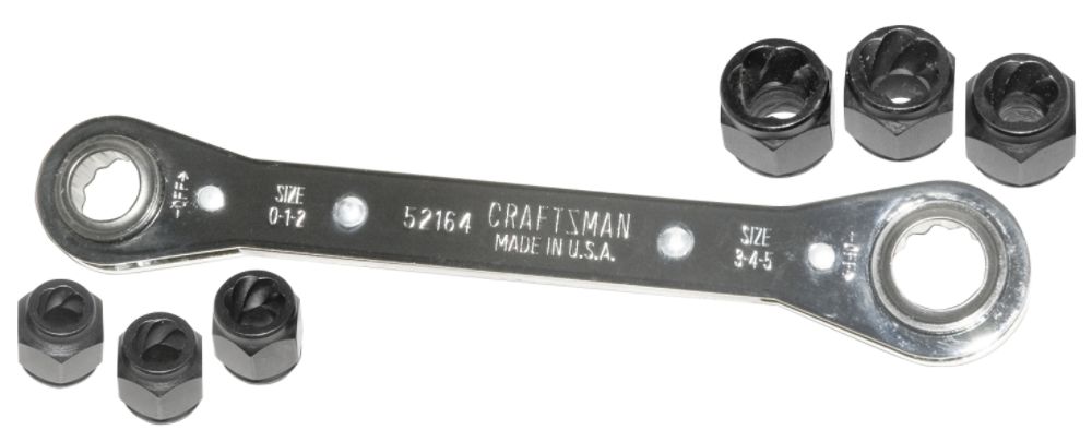 Craftsman 7 piece Ratcheting Bolt-Out Set $9.99