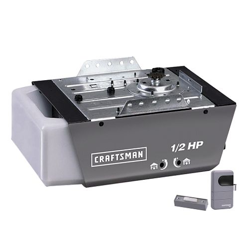 Craftsman 1 2 hp Garage Door Opener, Chain Drive
