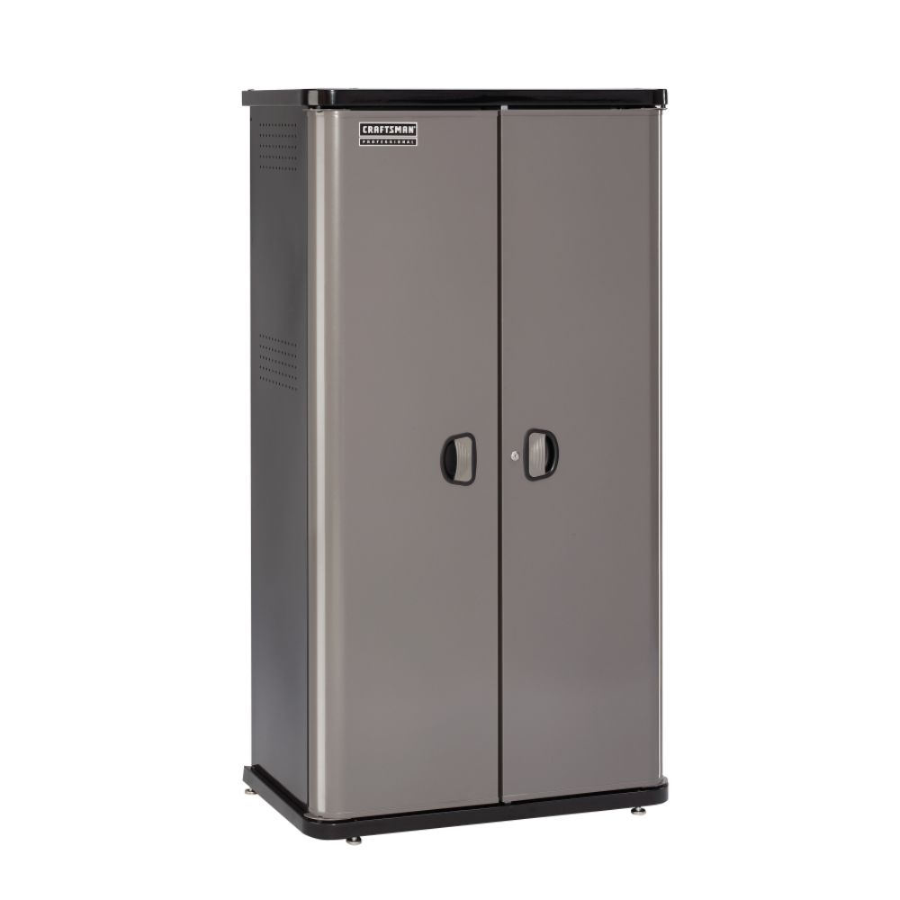 Craftsman Professional Floor Cabinet, Full Shelves, Garage Storage