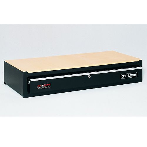 Craftsman 1-Drawer Intermediate Chest  40 in. Wide  Ball Bearing  Black Best Price