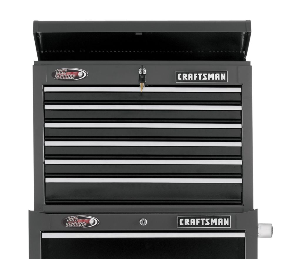 Craftsman 26 in. 6-Drawer Ball-Bearing Chest