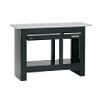2 Drawer Ball Bearing Workbench with Galvanized Top