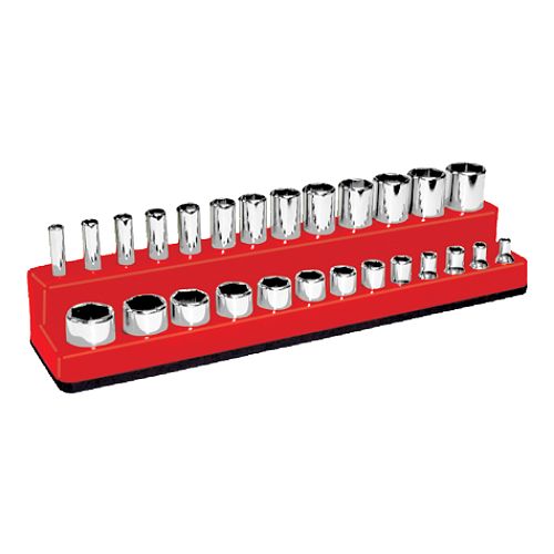 Mechanics Time Savers Magna Caddy 1/4 Shallow/Deep (Red) - MTS721 Best Price