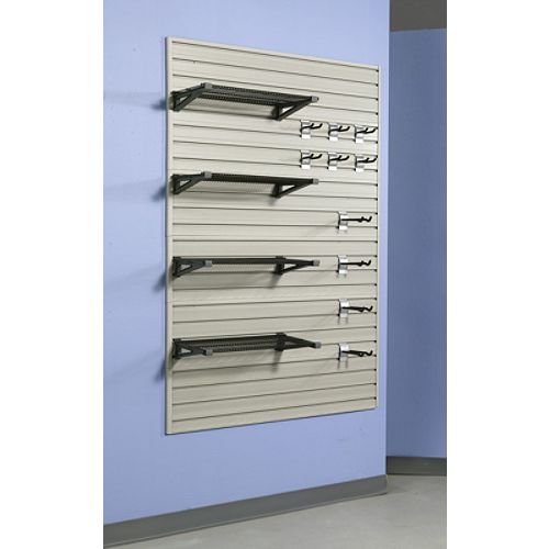 Flow Wall 24' FLOW WALL SHELF DELUXE Starter Set - Silver - FWS4812-6SB4 Best Price